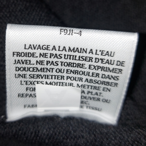 Eileen Fisher 100% Merino Wool Midi Sweater Dress Large Gray V-Neck Drawstring - Picture 8 of 9